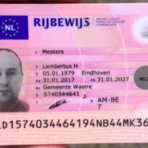 Dutch Drivers License