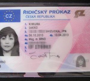 Czech Republic Drivers License