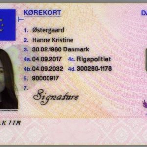 Denmark Drivers License