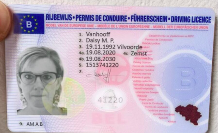 Belgian Drivers License