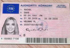 Finnish Drivers License