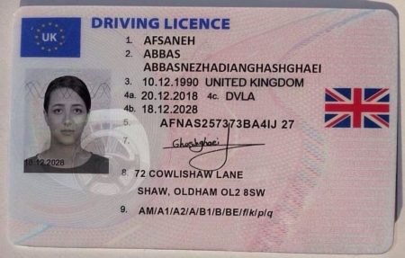 UK Drivers License Online