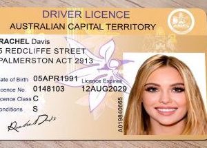 Australian Drivers License